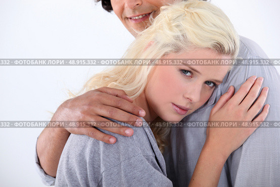blonde needs comfort. Стоковое фото, агентство Ingram Publishing / Фотобанк Лори