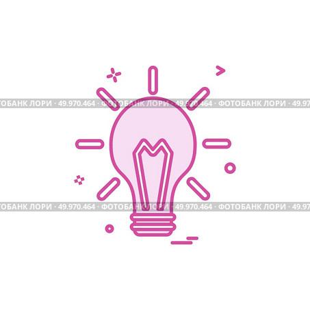 blub light electric icon vector design. Стоковая иллюстрация, агентство Ingram Publishing / Фотобанк Лори