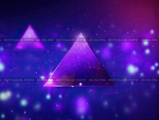 Blue-purple lines on a dark background. Created by AI. Стоковое AI-изображение, AI-художник Ярославский Максим / Фотобанк Лори