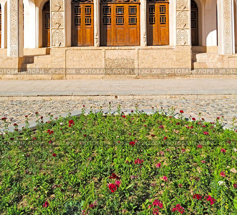 blur in iran the antique  royal  house incision and historic place. Стоковое фото, агентство Ingram Publishing / Фотобанк Лори