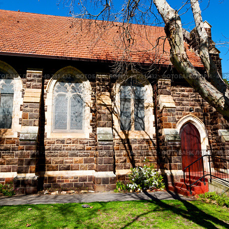 blur  in south africa  old  church  in city center of reinet graaf and religion building. Стоковое фото, агентство Ingram Publishing / Фотобанк Лори