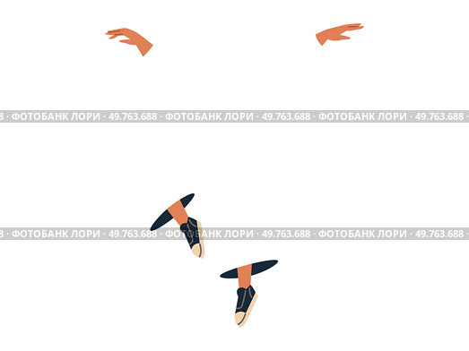 Body part vector illustration. Body shape awareness contributes to proactive health management and lifestyle choices Anatomic understanding is vital for cultivating culture preventive healthcare. Body part. Anatomical education plays vital role in promoting overall health and well-being. Стоковая иллюстрация, агентство Ingram Publishing / Фотобанк Лори