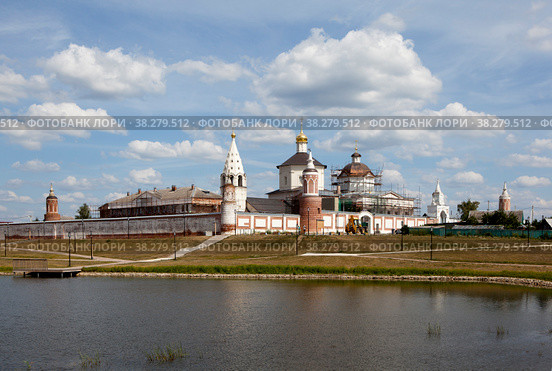 Богородице-Рождественский Бобренев монастырь. Село Старое Бобренево, Коломенский район, Московская область (2022 год). Стоковое фото, фотограф Сергей Афанасьев / Фотобанк Лори