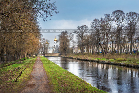 Богоявленский собор на канале Cathedral of the Epiphany on the Tsninsky Canal (2018 год). Стоковое фото, фотограф Baturina Yuliya / Фотобанк Лори