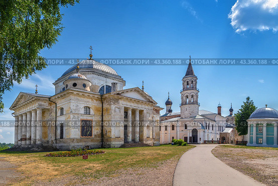 Boris and Gleb Monastery in Torzhok, Russia (2022 год). Стоковое фото, фотограф Boris Breytman / Фотобанк Лори