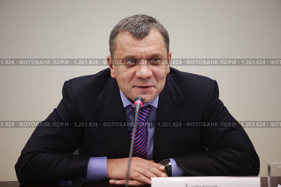 Борисов Юрий Иванович - заместитель министра промышленности и торговли (Минпромторг) (2009 год). Редакционное фото, фотограф Zelenograd.ru / Фотобанк Лори