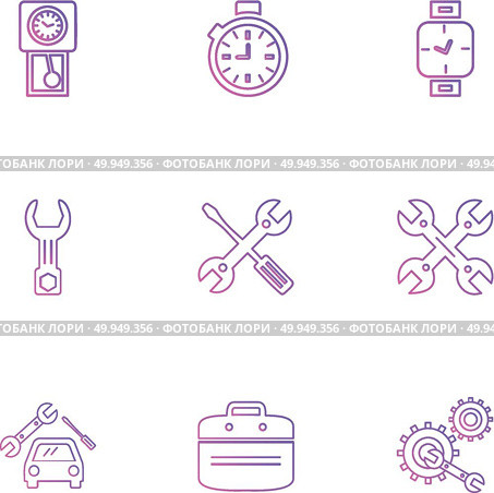 Breifcase ,setting , car , Watch , time , clock , alaram , day , timers , icon, vector, design,  flat,  collection, style, creative,  icons , setting , gear , . Стоковая иллюстрация, агентство Ingram Publishing / Фотобанк Лори