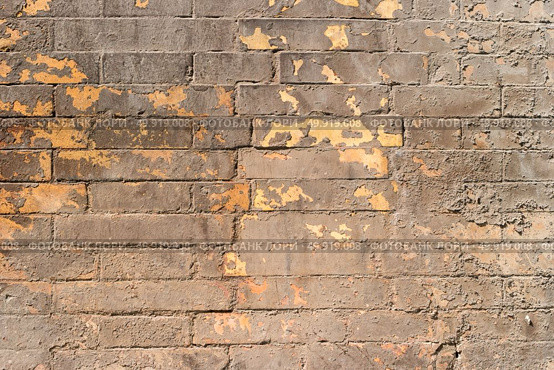 Brick patterned background shot with natural light. Стоковое фото, агентство Ingram Publishing / Фотобанк Лори
