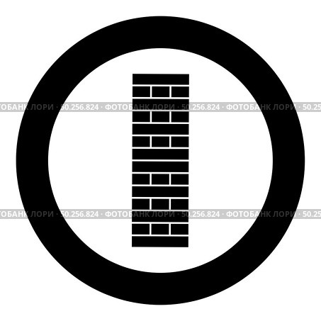 Brick Pillar Blocks in stack game for home adult and kids leisure Board games Wooden block icon in circle round black color vector illustration flat style simple image. Brick Pillar Blocks in stack game for home adult and kids leisure Board games Wooden block icon in circle round black color vector illustration flat style image. Стоковая иллюстрация, агентство Ingram Publishing / Фотобанк Лори