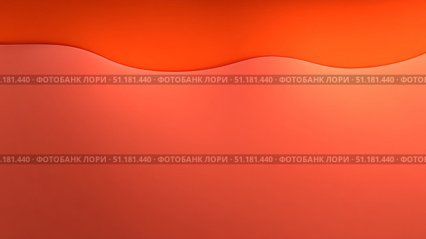 Bright reddish-orange abstract minimal background featuring a smooth gradient that creates a clean and spacious composition ideal for various creative projects. Стоковое AI-изображение, AI-художник 123 12 / Фотобанк Лори