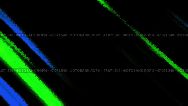 Bright stripes in 3d format that flicker and disappear in turn. Стоковая иллюстрация, иллюстратор David Kashakhi / Фотобанк Лори