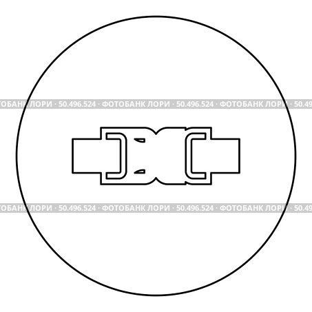 Buckle fastener clasp furniture for clothes system of fast snap join for backpack bag closed icon in circle round black color vector illustration image outline contour line thin style simple. Buckle fastener clasp furniture for clothes system of fast snap join for backpack bag closed icon in circle round black color vector illustration image outline contour line thin style. Стоковая иллюстрация, агентство Ingram Publishing / Фотобанк Лори
