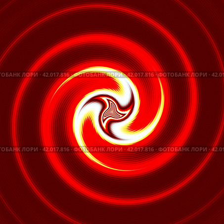 Burning Triskelion - Powerful Amulet of Balance with Nature. Стоковая иллюстрация, иллюстратор Iva Noel / Фотобанк Лори