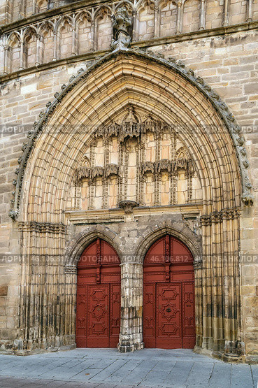 Cahors Cathedral, France (2018 год). Стоковое фото, фотограф Boris Breytman / Фотобанк Лори