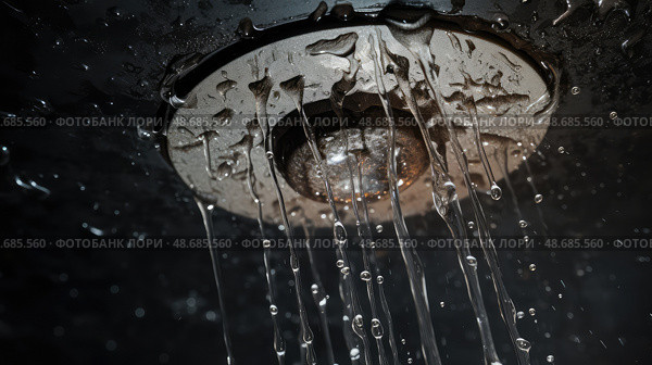calcium hard water deposit ai generated. Стоковое AI-изображение, AI-художник Vectorwin / Фотобанк Лори