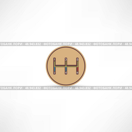 car lever icon. Стоковая иллюстрация, агентство Ingram Publishing / Фотобанк Лори