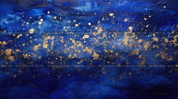 celestial cobalt blue abstract ai generated. Стоковое AI-изображение, AI-художник Vectorwin / Фотобанк Лори