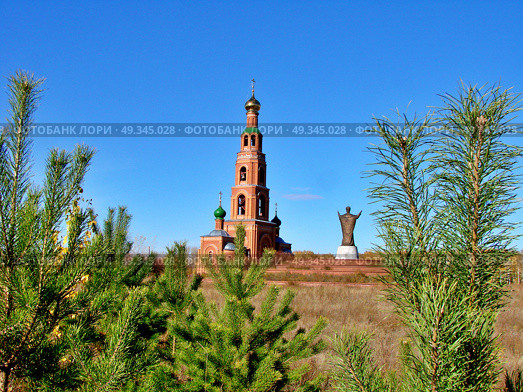 Chapel in Achair monastery, Omsk region, Siberia, Russia (2012 год). Стоковое фото, фотограф Александр Карпенко / Фотобанк Лори