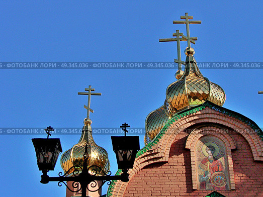 Chapel in Achair monastery, Omsk region, Siberia, Russia (2012 год). Стоковое фото, фотограф Александр Карпенко / Фотобанк Лори