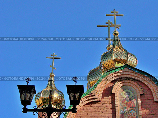 Chapel in Achair monastery, Omsk region, Siberia, Russia. Стоковое фото, фотограф Александр Карпенко / Фотобанк Лори