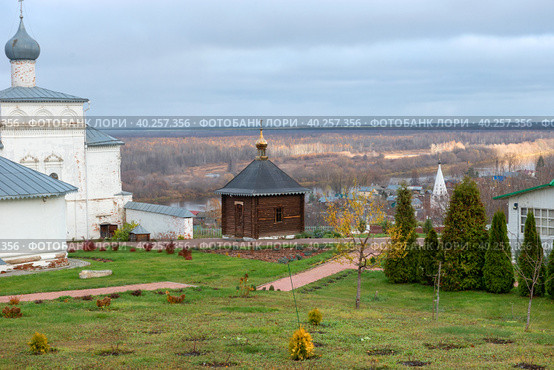 Часовня Никольского Гороховецкого монастыря. Гороховец. Россия (2022 год). Стоковое фото, фотограф Pukhov K / Фотобанк Лори