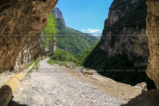 Черекское ущелье, Кабардино-Балкария (2021 год). Стоковое фото, фотограф Римма Тельнова / Фотобанк Лори
