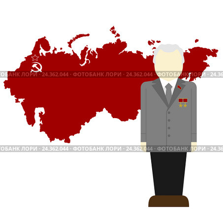 Черненко. Стоковая иллюстрация, иллюстратор Сергей Скрыль / Фотобанк Лори