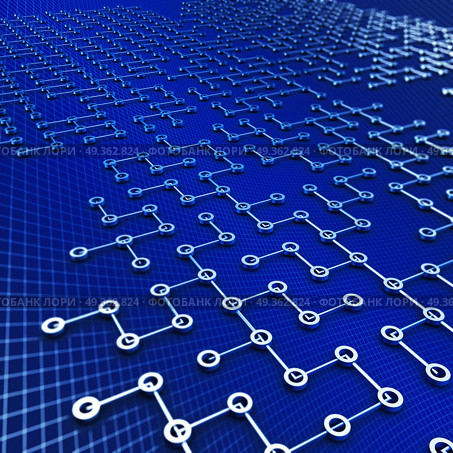 Chip structure graphic background 3d rendering. Chip structure. Abstract 3d rendering graphic background. Chip structure graphic background 3d rendering. Стоковое фото, агентство Ingram Publishing / Фотобанк Лори