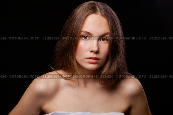 Close up Make up fashion model. Стоковое фото, фотограф Андрей Аркуша / Фотобанк Лори