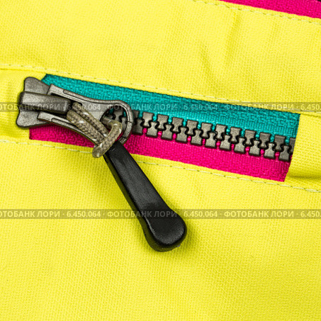 Close up zipper. Стоковое фото, фотограф Андрей Армягов / Фотобанк Лори