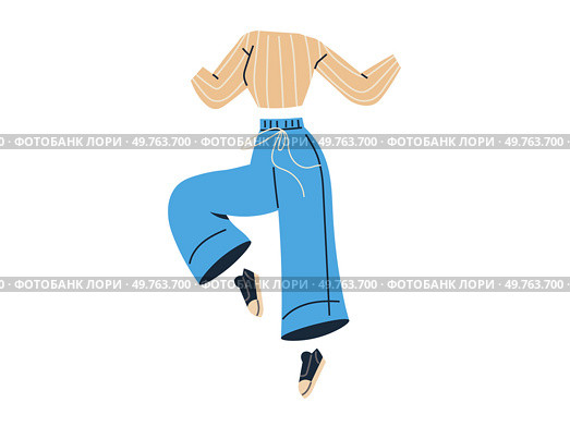 Clothes vector illustration. The clothes concept transcends utility, becoming form artistic expression Attire choices reflect personal tastes, preferences, and lifestyle Vogue dictates ebb and flow. Clothes. Fashioned from cotton, casual clothes offer breathable comfort. Стоковая иллюстрация, агентство Ingram Publishing / Фотобанк Лори