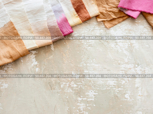 cloths made with different natural pigments. Стоковое фото, агентство Ingram Publishing / Фотобанк Лори