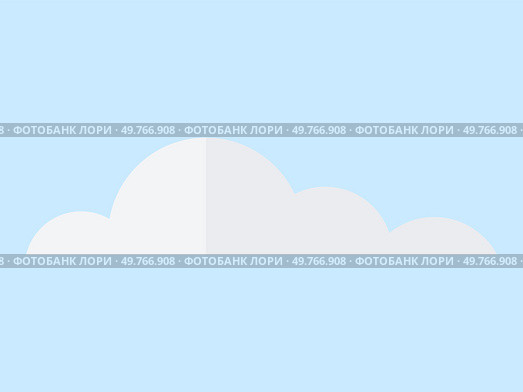 Cloud vector illustration. Meteorology studies intricacies cloud formations, unraveling their mysteries Cumulus clouds cluster together, creating heavenly community in cloudscape. Cloud. Misty vapors rise, blending with ethereal beauty high, heavenly clouds. Стоковая иллюстрация, агентство Ingram Publishing / Фотобанк Лори