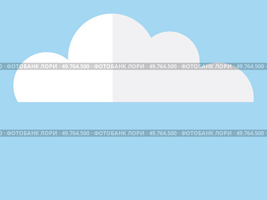Cloud vector illustration. The atmosphere, adorned with clouds, transforms into canvas ever-shifting art Meteorology delves into science clouds, deciphering their atmospheric dance. Cloud. The air is filled with natural beauty clouds, creating calming effect. Стоковая иллюстрация, агентство Ingram Publishing / Фотобанк Лори