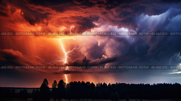 clouds light in ai generated. Стоковое AI-изображение, AI-художник Vectorwin / Фотобанк Лори