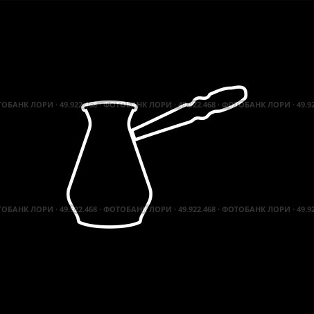 Coffee pot icon . Стоковая иллюстрация, агентство Ingram Publishing / Фотобанк Лори
