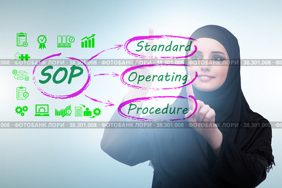 Concept of standard operating procedure. Стоковое фото, фотограф Elnur / Фотобанк Лори