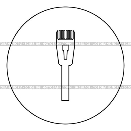 Connector with wire technology ethernet rj45 internet concept cable jack icon in circle round black color vector illustration image outline contour line thin style simple. Connector with wire technology ethernet rj45 internet concept cable jack icon in circle round black color vector illustration image outline contour line thin style. Стоковая иллюстрация, агентство Ingram Publishing / Фотобанк Лори