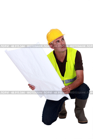 construction supervisor. Стоковое фото, агентство Ingram Publishing / Фотобанк Лори