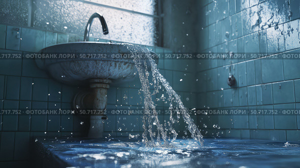 crisis water outage. Стоковое фото, фотограф Vectorwin / Фотобанк Лори