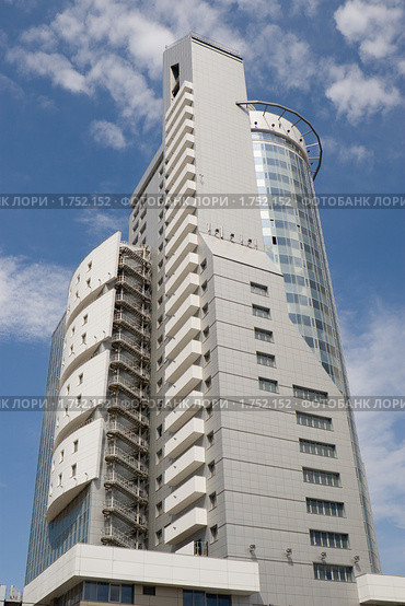 Деловой центр "Первая башня". Красноярск (2010 год). Стоковое фото, фотограф Шичкина Антонина / Фотобанк Лори