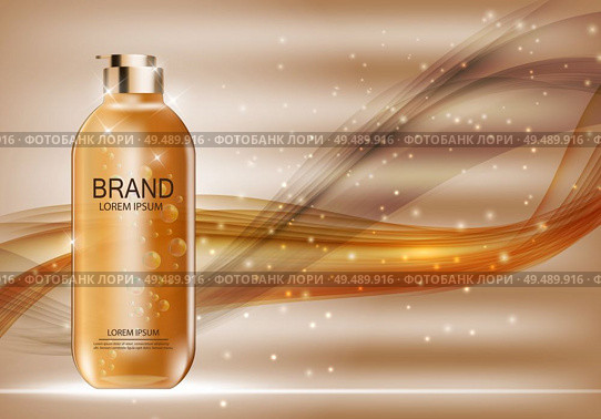 Design Cosmetics Product  Template for Ads or Magazine Background. 3D Realistic Vector Iillustration. EPS10. Design Cosmetics Product  Template for Ads or Magazine Background. 3D Realistic Vector Iillustration. Стоковая иллюстрация, агентство Ingram Publishing / Фотобанк Лори