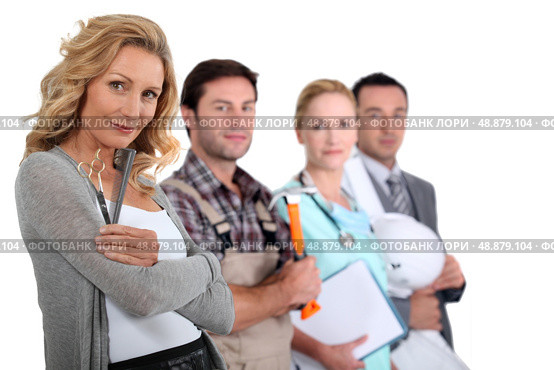 Different professions. Стоковое фото, агентство Ingram Publishing / Фотобанк Лори