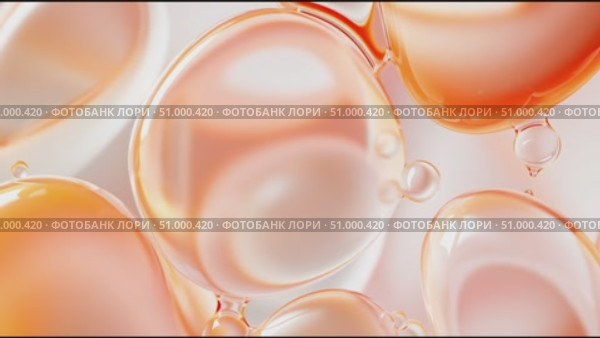 Discover abstract spheres of liquid in soft pastel tones and intricate details, showcasing elegance in design and texture. Стоковое AI-видео, аниматор Сергей Толмачёв / Фотобанк Лори