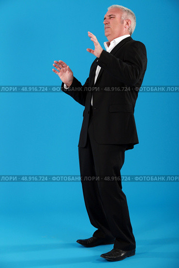 Disdainful businessman. Стоковое фото, агентство Ingram Publishing / Фотобанк Лори