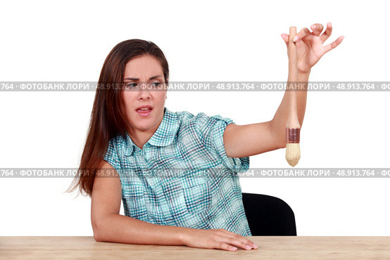 Disgusted woman. Стоковое фото, агентство Ingram Publishing / Фотобанк Лори