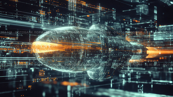 disintegration dissolving satellite ai generated. Стоковое AI-изображение, AI-художник Vectorwin / Фотобанк Лори