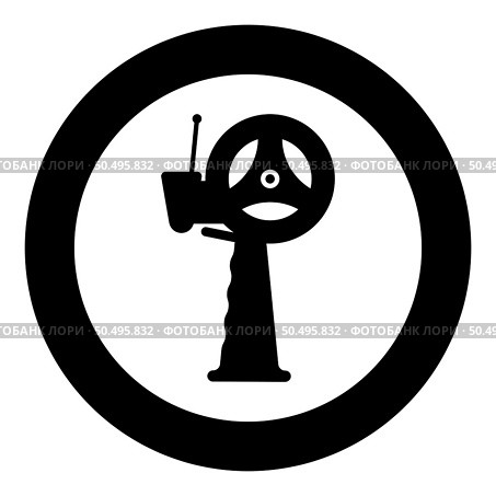Dispenser with scotch tape adhesive for hand icon in circle round black color vector illustration image solid outline style simple. Dispenser with scotch tape adhesive for hand icon in circle round black color vector illustration image solid outline style. Стоковая иллюстрация, агентство Ingram Publishing / Фотобанк Лори