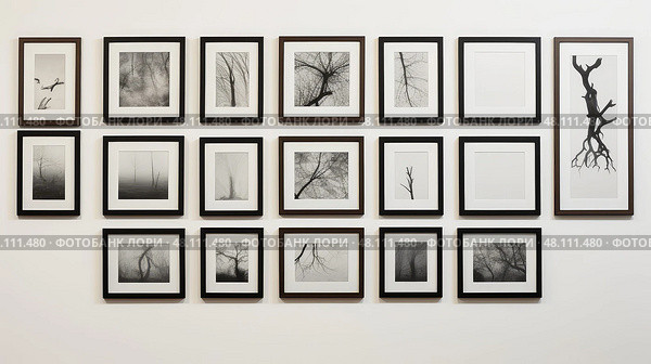 display black matted frame ai generated. Стоковое AI-изображение, AI-художник Vectorwin / Фотобанк Лори