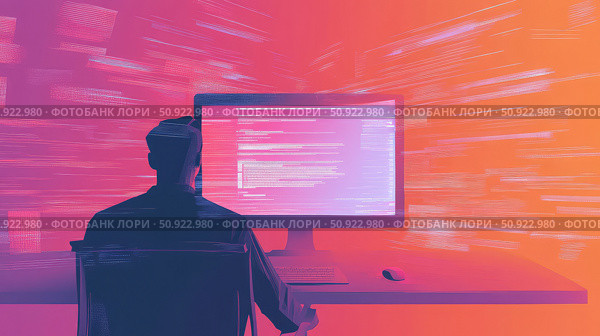 distortion glitching webinar screen ai generated. Стоковое AI-изображение, AI-художник Vectorwin / Фотобанк Лори